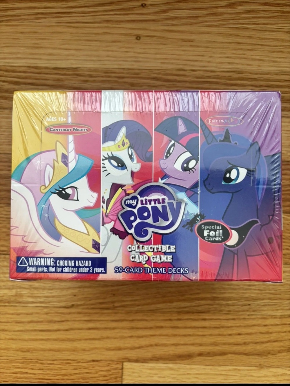 My Little Pony CCG 'Canterlot Nights’ Theme Deck 8ct Display Box SEALED